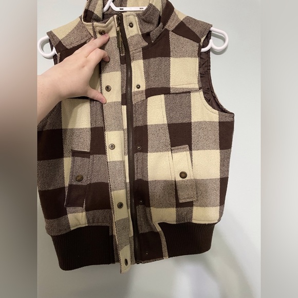 Streetwear Society Plaid Vest Medium - Picture 3 of 10